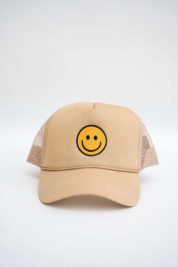 Smiley Face Trucker Hat