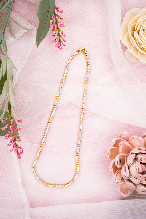 Melinda Tennis Necklace