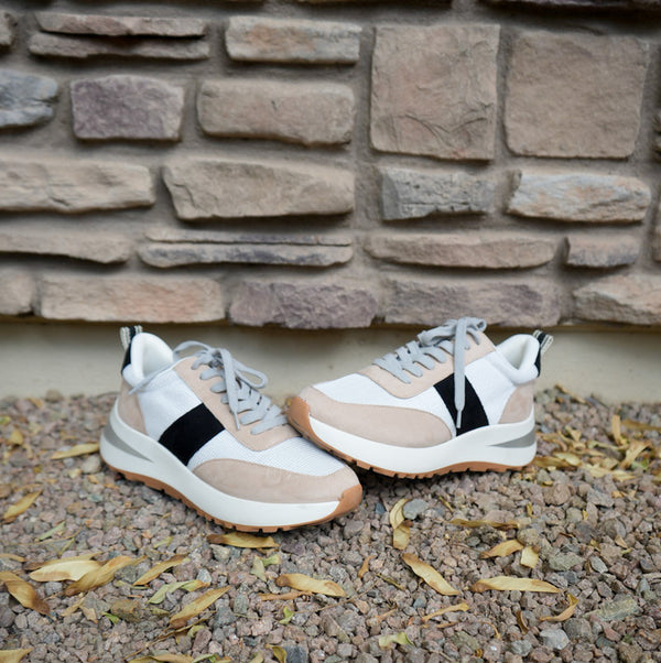 Contrast Wedge Sneaker