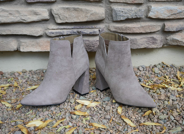 Suede Bootie