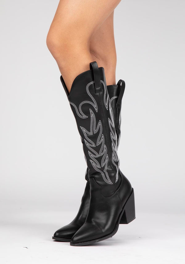 Embroidered Cowboy Boot