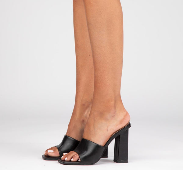 Slip On Chunky Heel